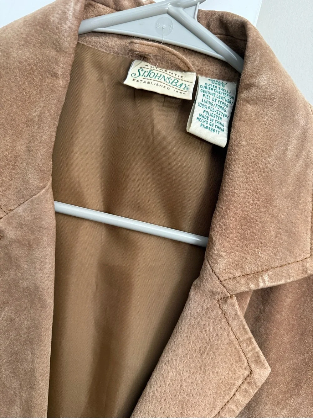 Vintage suede blazer